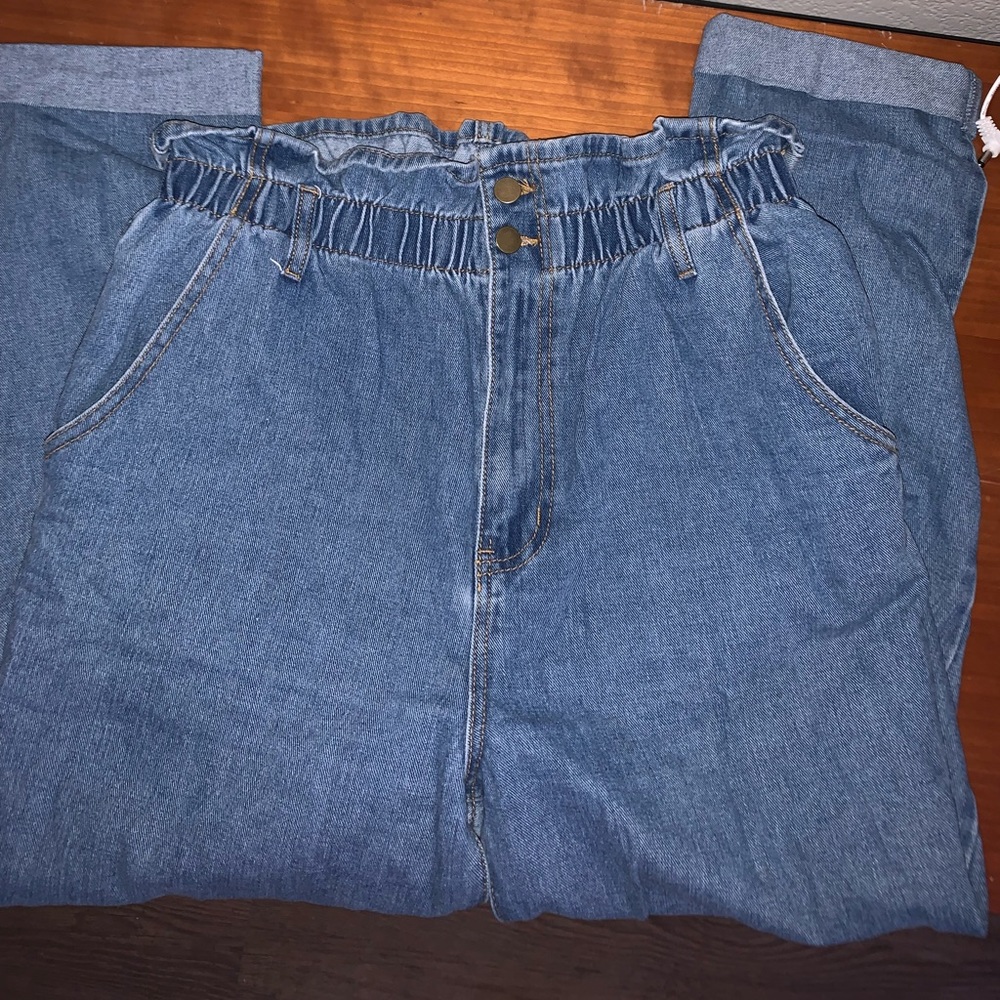 Elastic jeans from forever 21